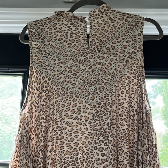 ❤️🐆NWT Spell & The Gypsy Frankie Tunic Sz L Leopard Print~🐆❤️ - Picture 10 of 15